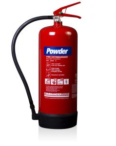 types of fire extinguishers