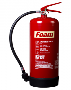types of fire extinguishers