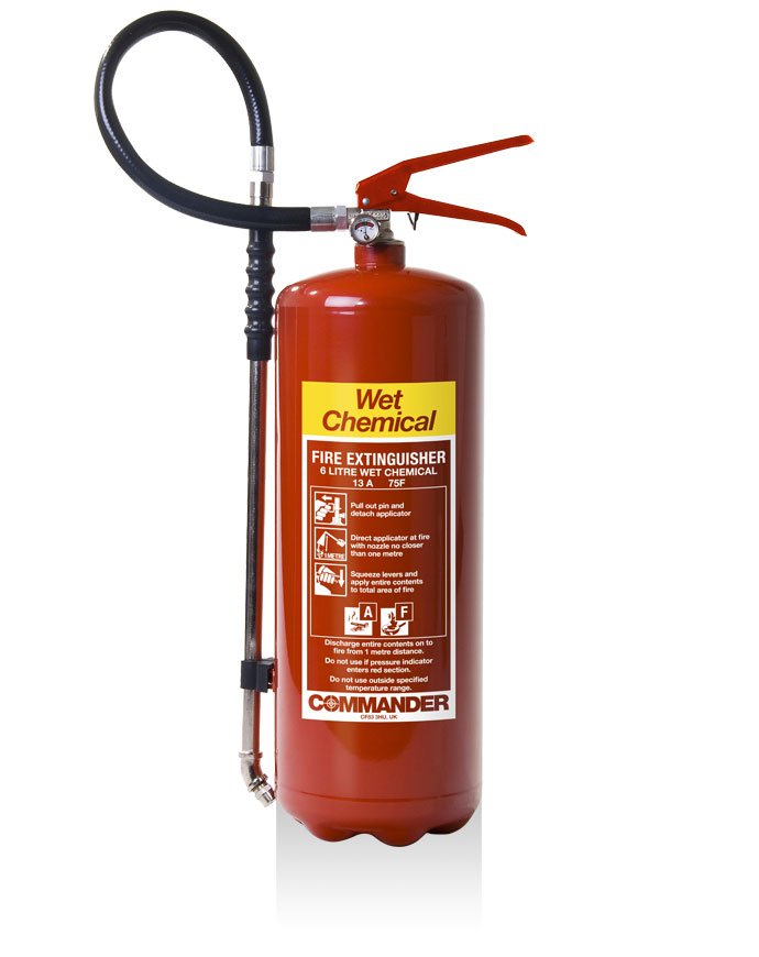 Francis Fire The Cheshire Extinguisher Company Commander 6ltr Wet Chemical
